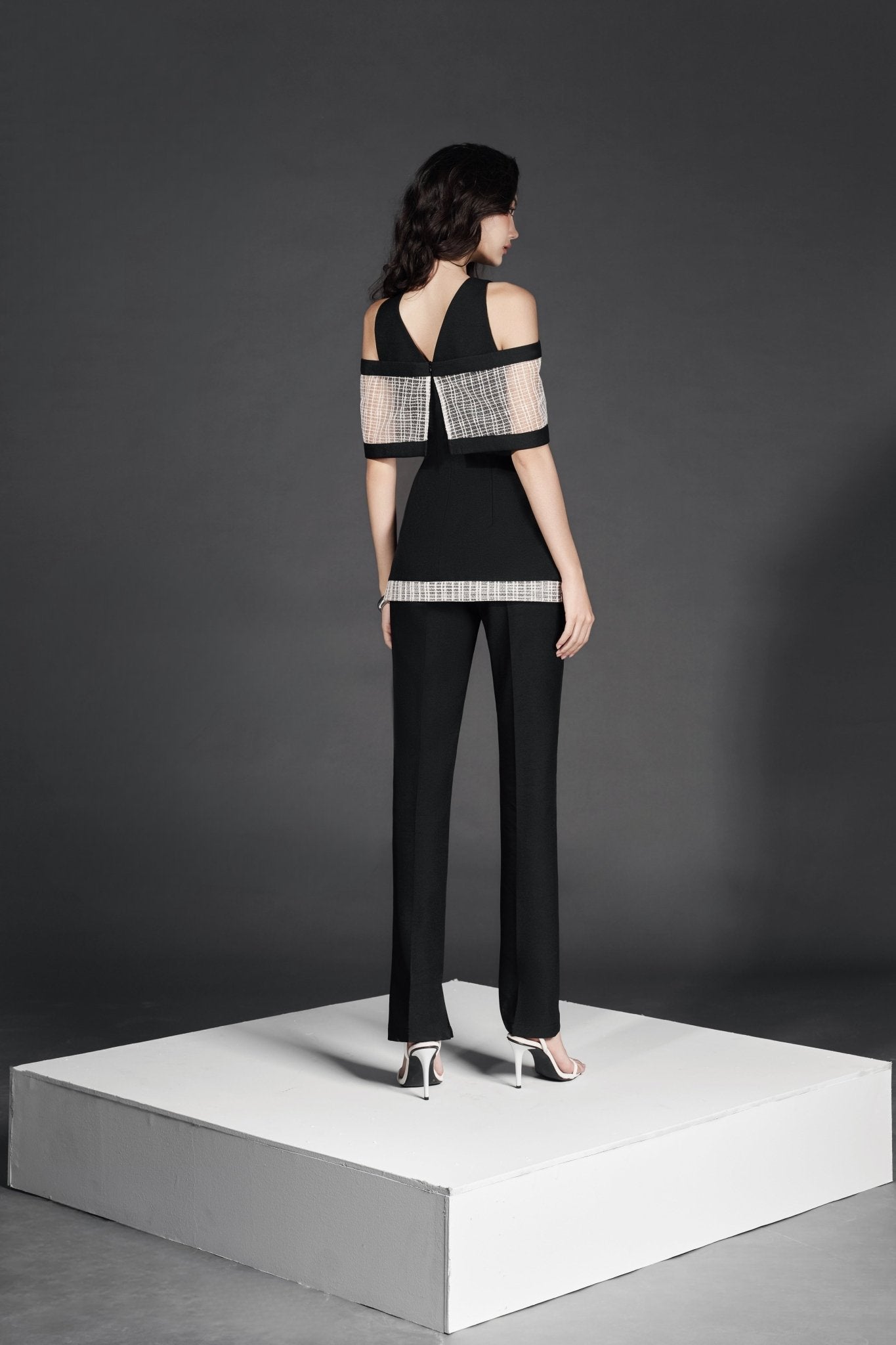 Half-Strap B Gile x Lan B Pants - Jadeiteth