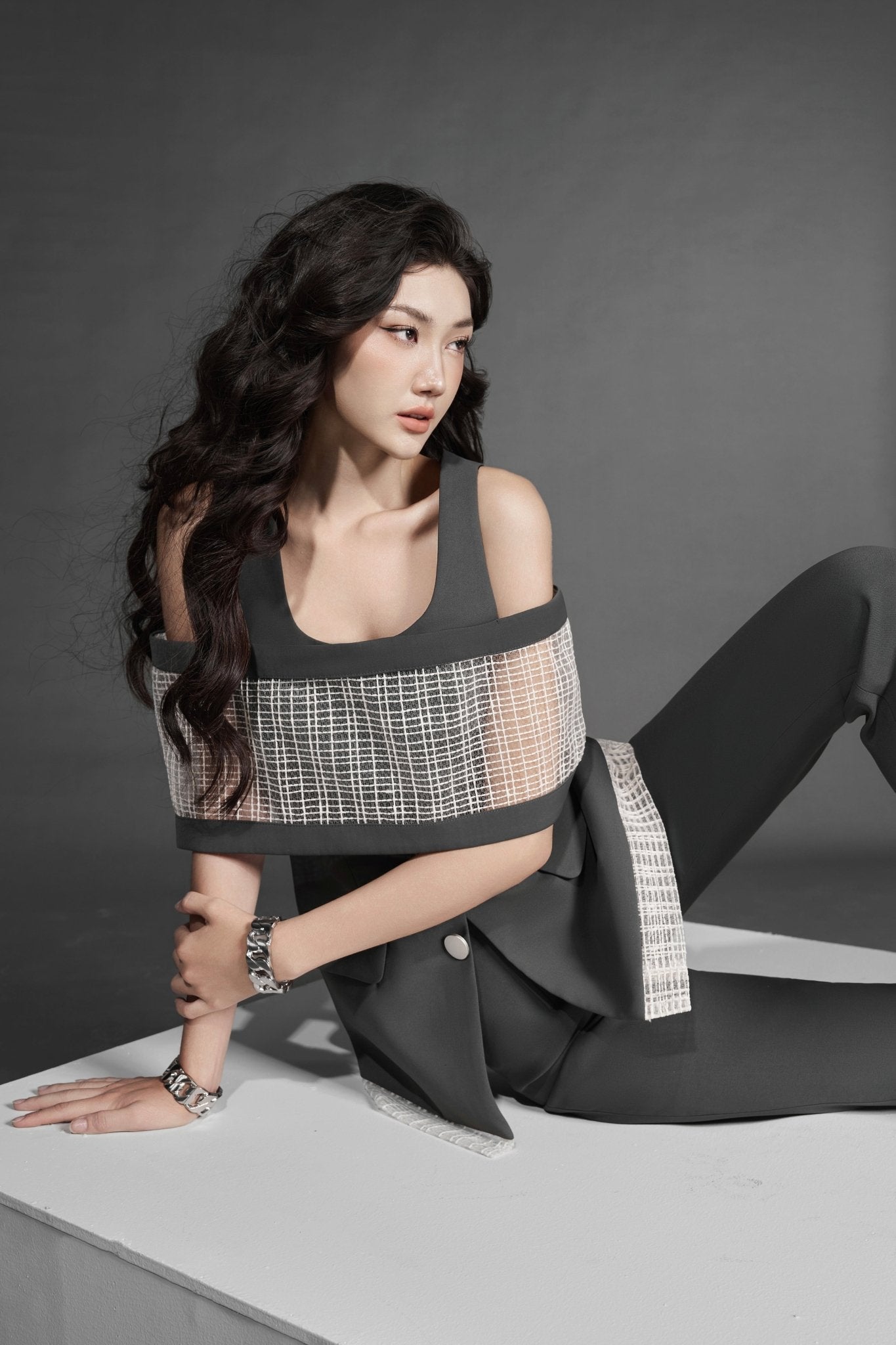 Half-Strap G Gile x Lan G Pants - Jadeiteth