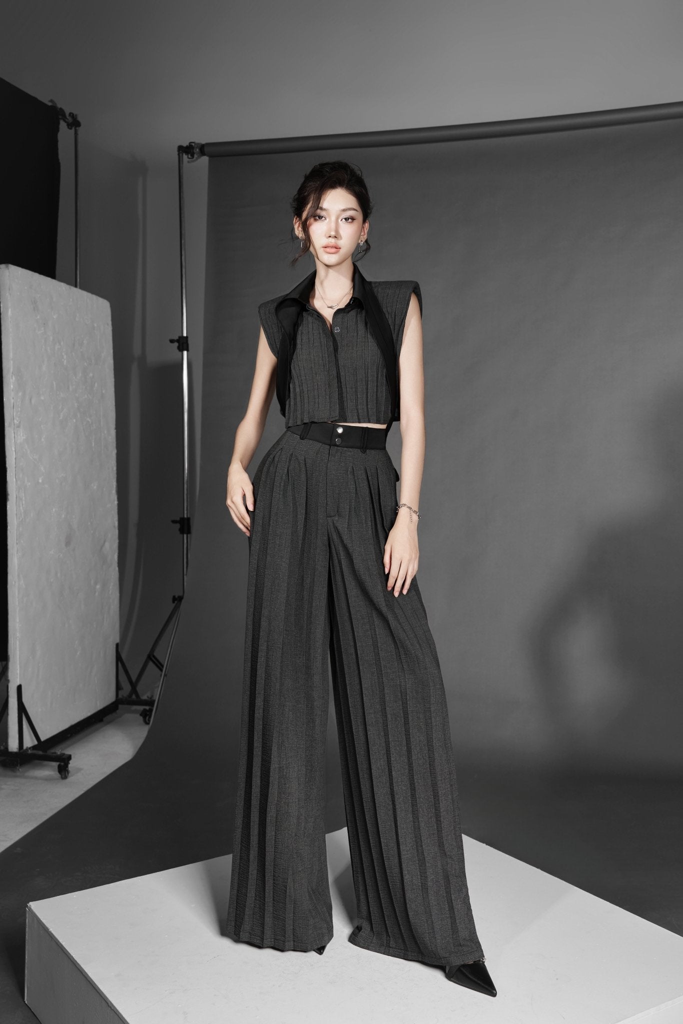 Samurai G Sleeveless Shirt & Samurai G Pants - Jadeiteth